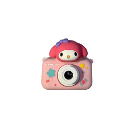 Deciji fotoaparat roze boje prednja i zadnja kamera