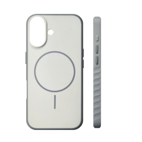 Futrola MAGSAFE SUPREME Iphone 17 belo siva Futrola MAGSAFE SUPREME Iphone 17 belo siva