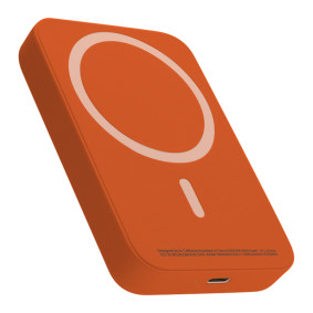 Power bank MagSafe 15W 5000 mAh narandzasti